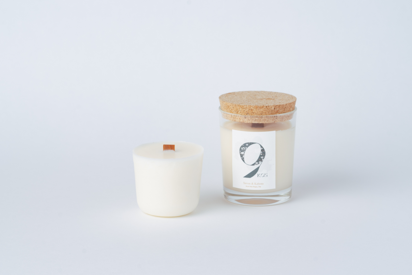 9KOS Okawali Candle | Savon & Kabosu from Beppu, Oita
