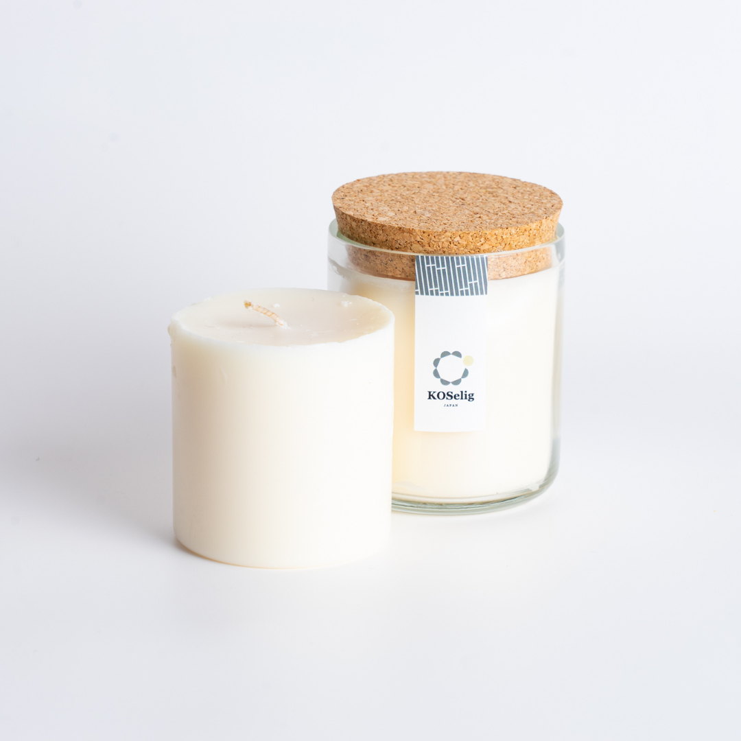 【通常価格から35%オフ】キャンドルの定期便(オカワリ2個プラン) | Yuragi Tour(SOYWAX Candle 160g)