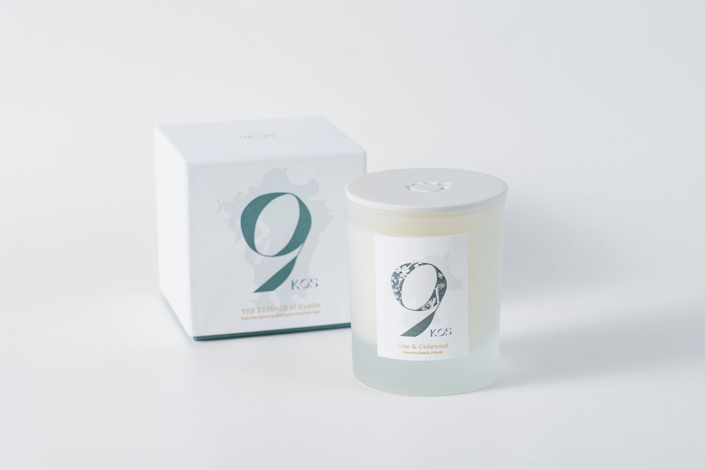 9KOS Candle | Ume & Cedarwood from Dazaifu, Fukuoka