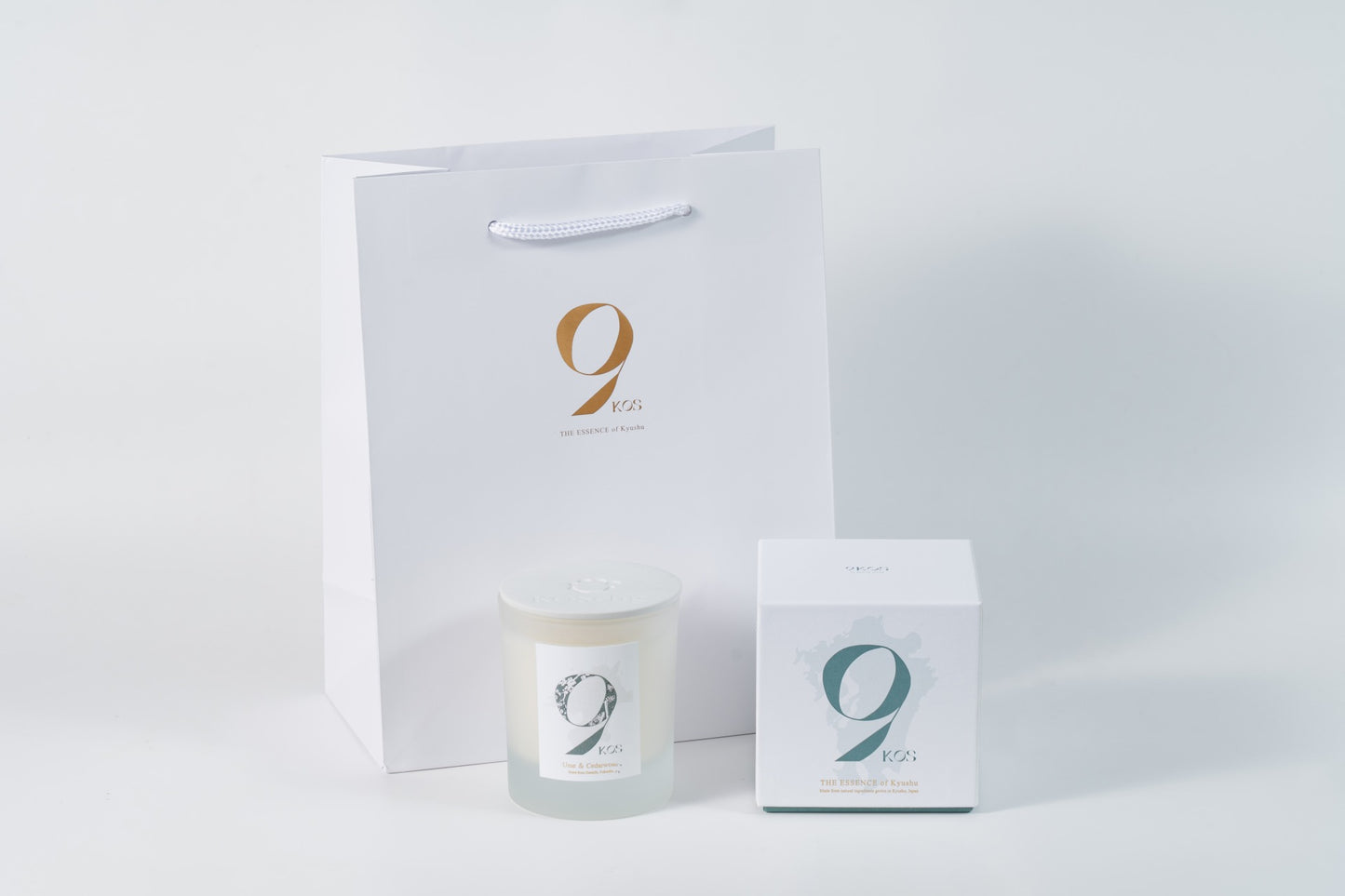 9KOS Candle | Ume & Cedarwood from Dazaifu, Fukuoka
