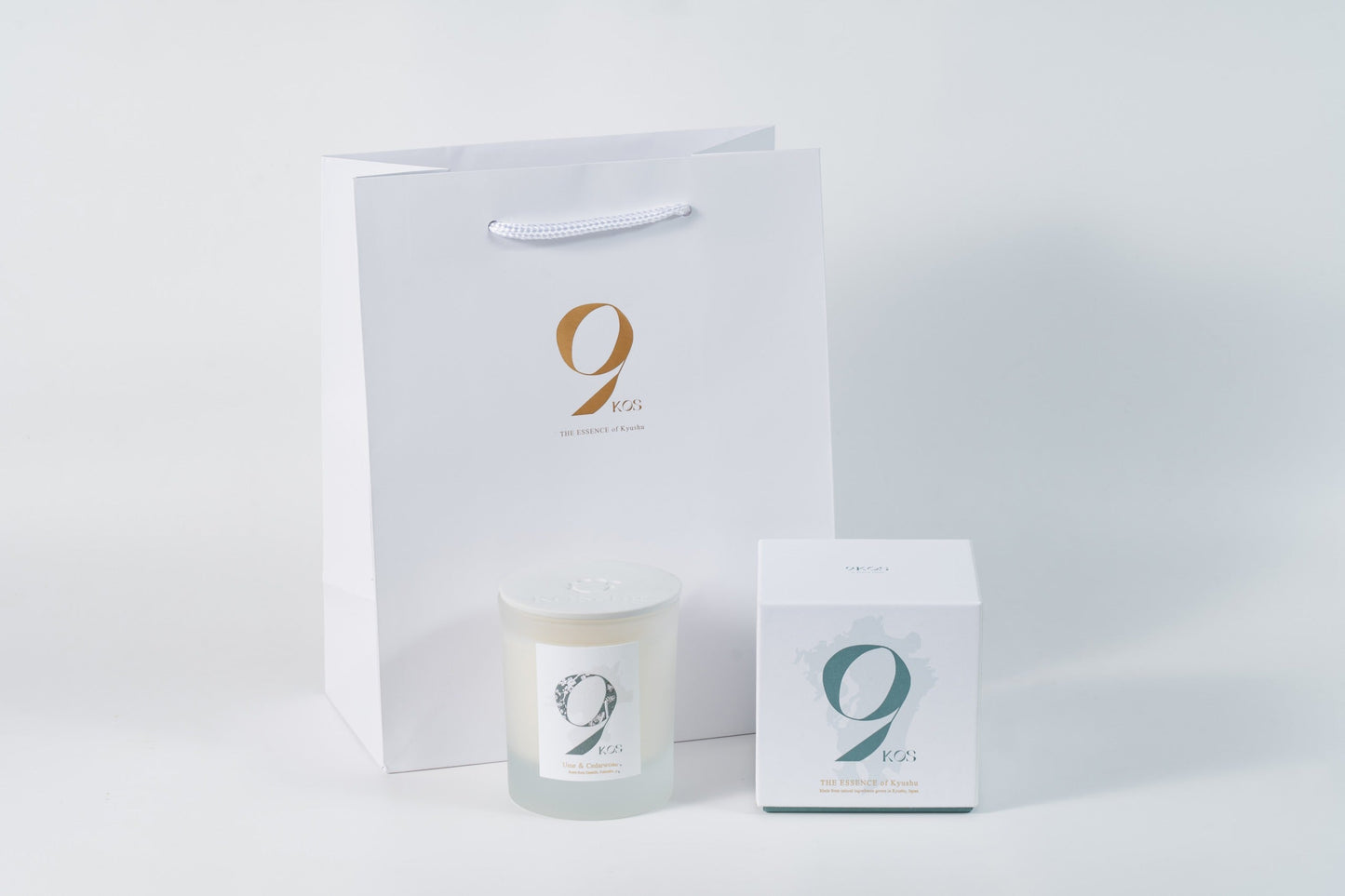 9KOS Candle | Satsuma Rose from Sakurajima, Kagoshima
