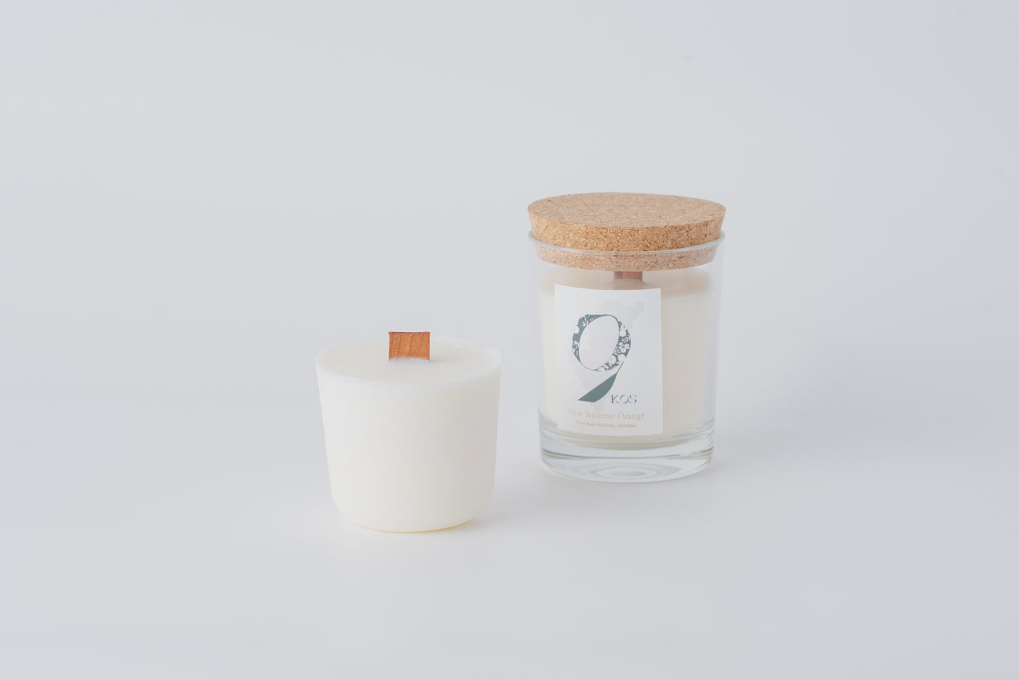 9KOS Okawali Candle | New Summer Orange from Nichinan, Miyazaki
