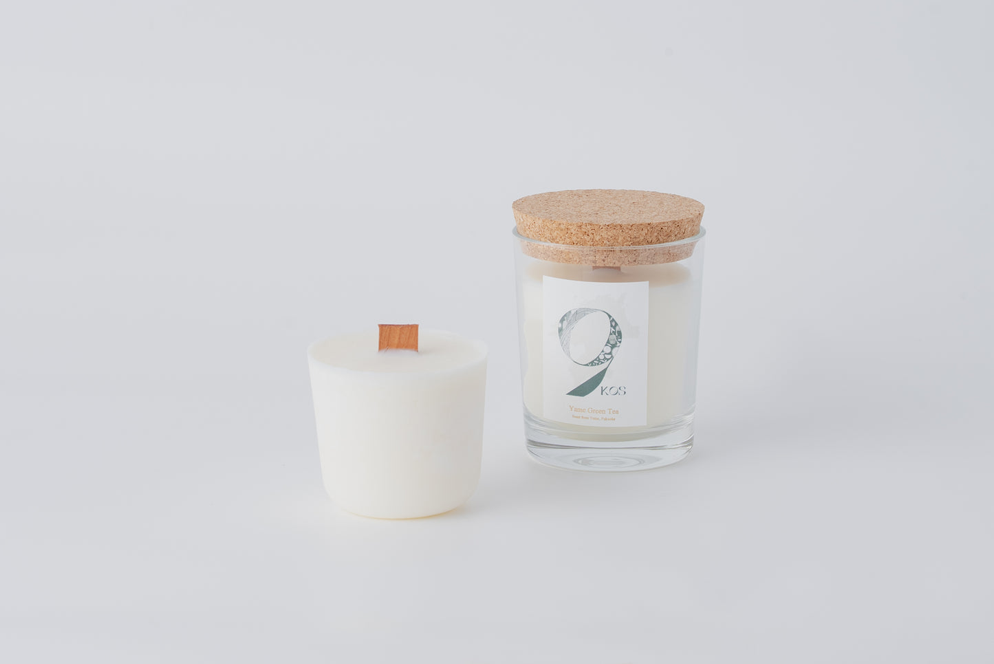9KOS Okawali Candle | Yame Green Tea from Yame, Fukuoka
