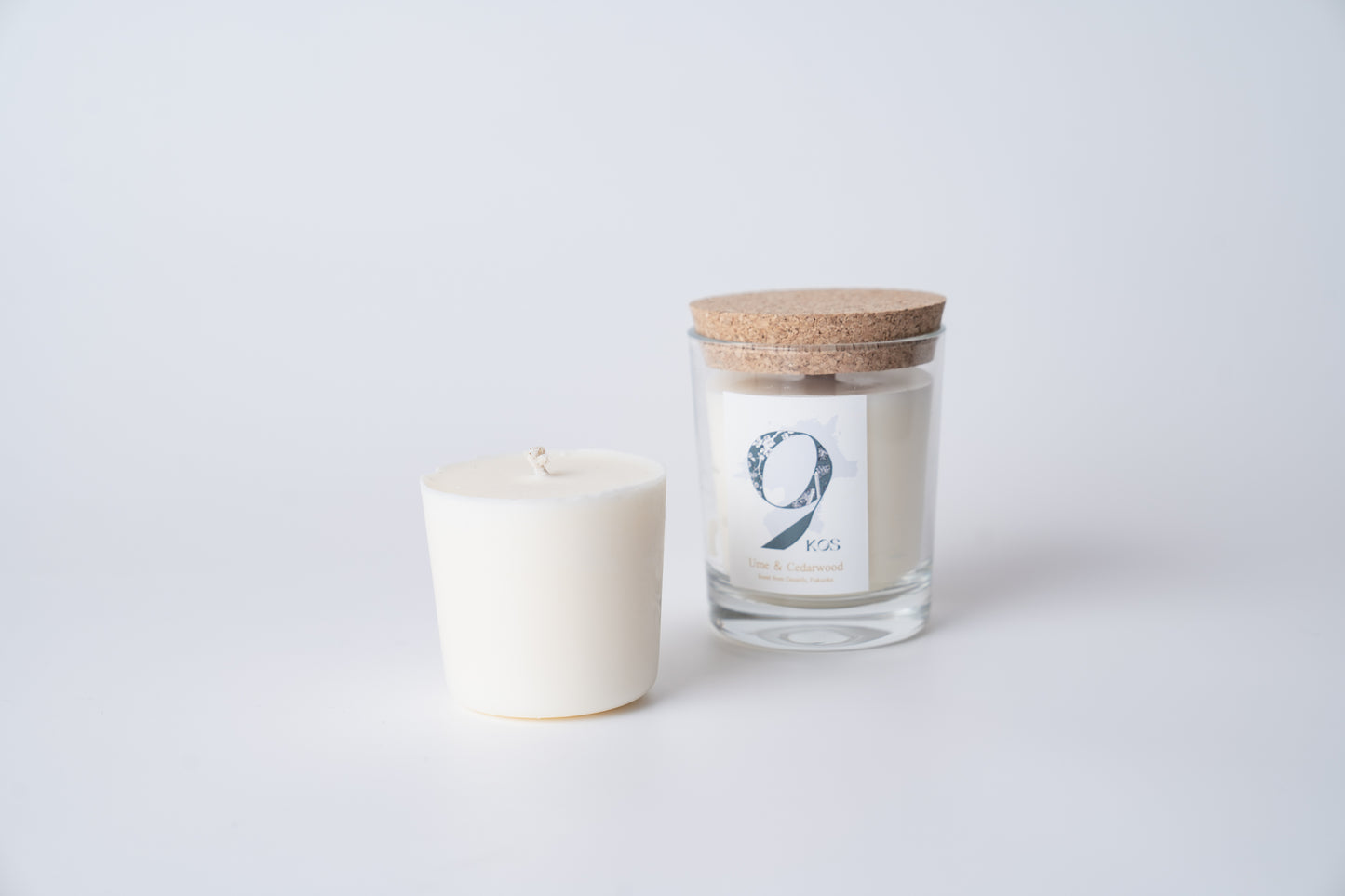9KOS Candle | Ume & Cedarwood from Dazaifu, Fukuoka
