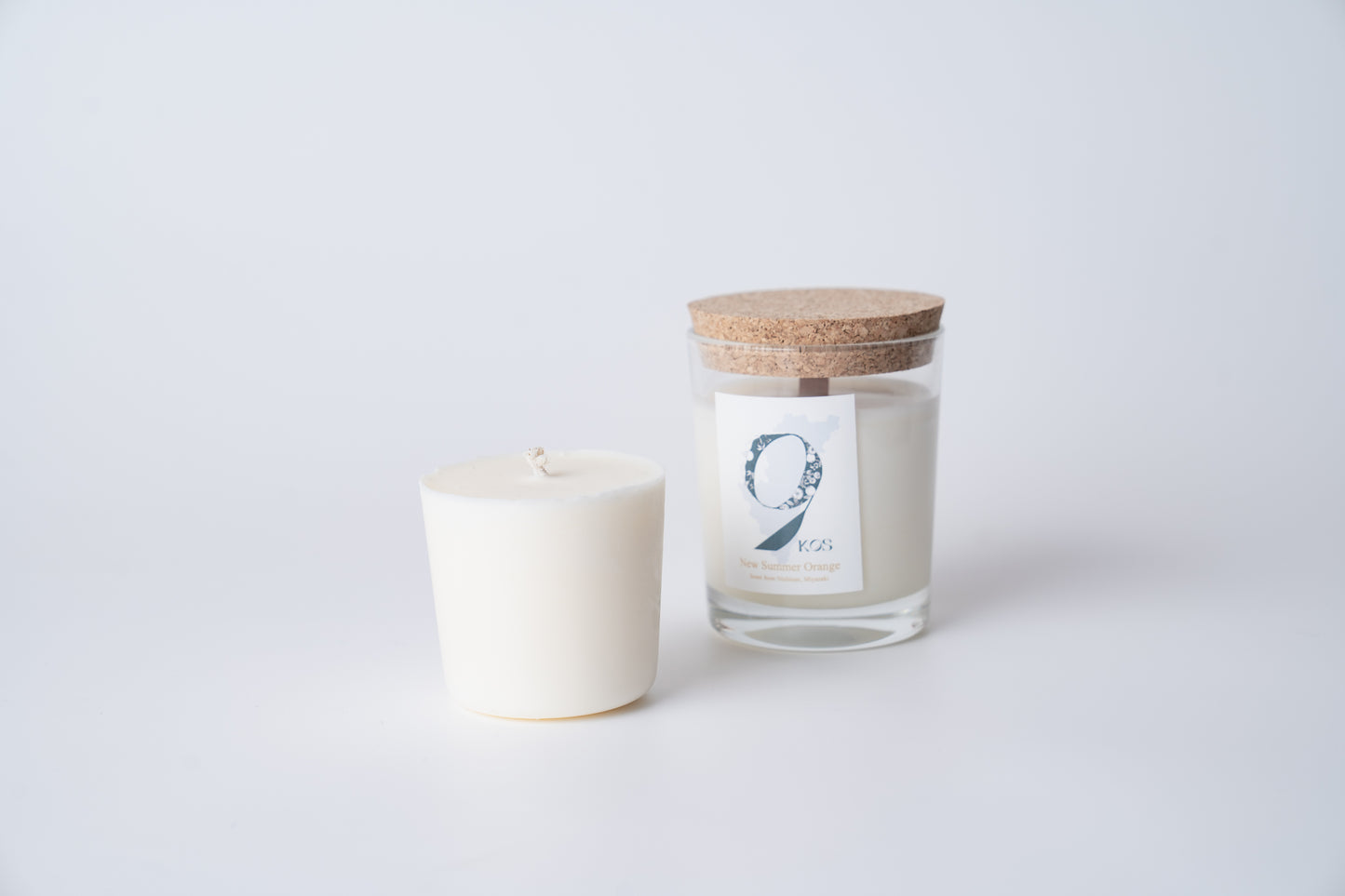 9KOS Candle | New Summer Orange from Nichinan, Miyazaki