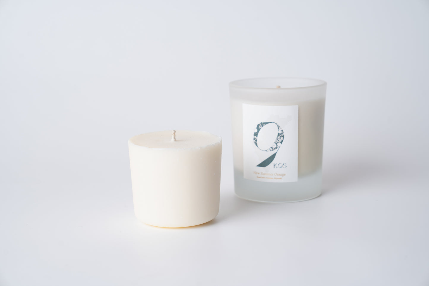 9KOS Okawali Candle | New Summer Orange from Nichinan, Miyazaki