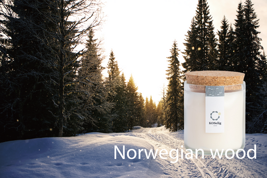 Norwegian wood【ノルウェーの森】|アップサイクルキャンドル