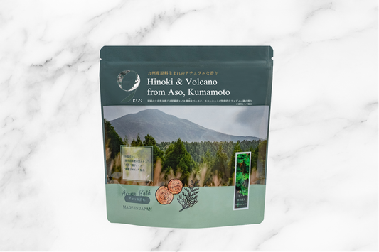9KOS Bath Powder Hinoki & Volcano 400g