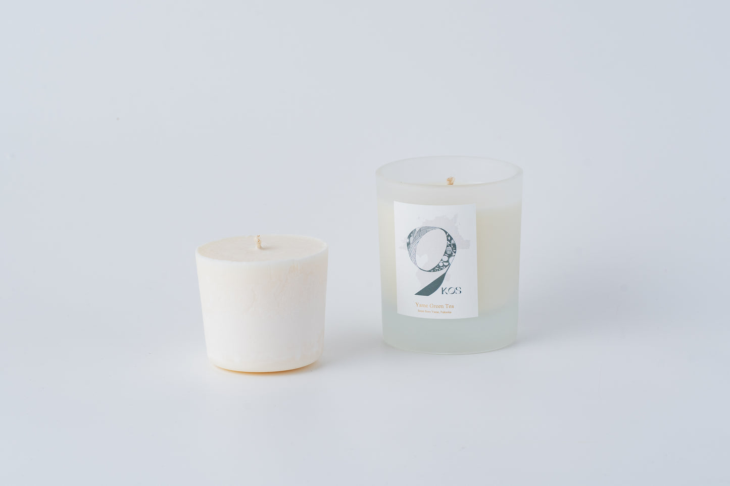 9KOS Okawali Candle | Yame Green Tea from Yame, Fukuoka