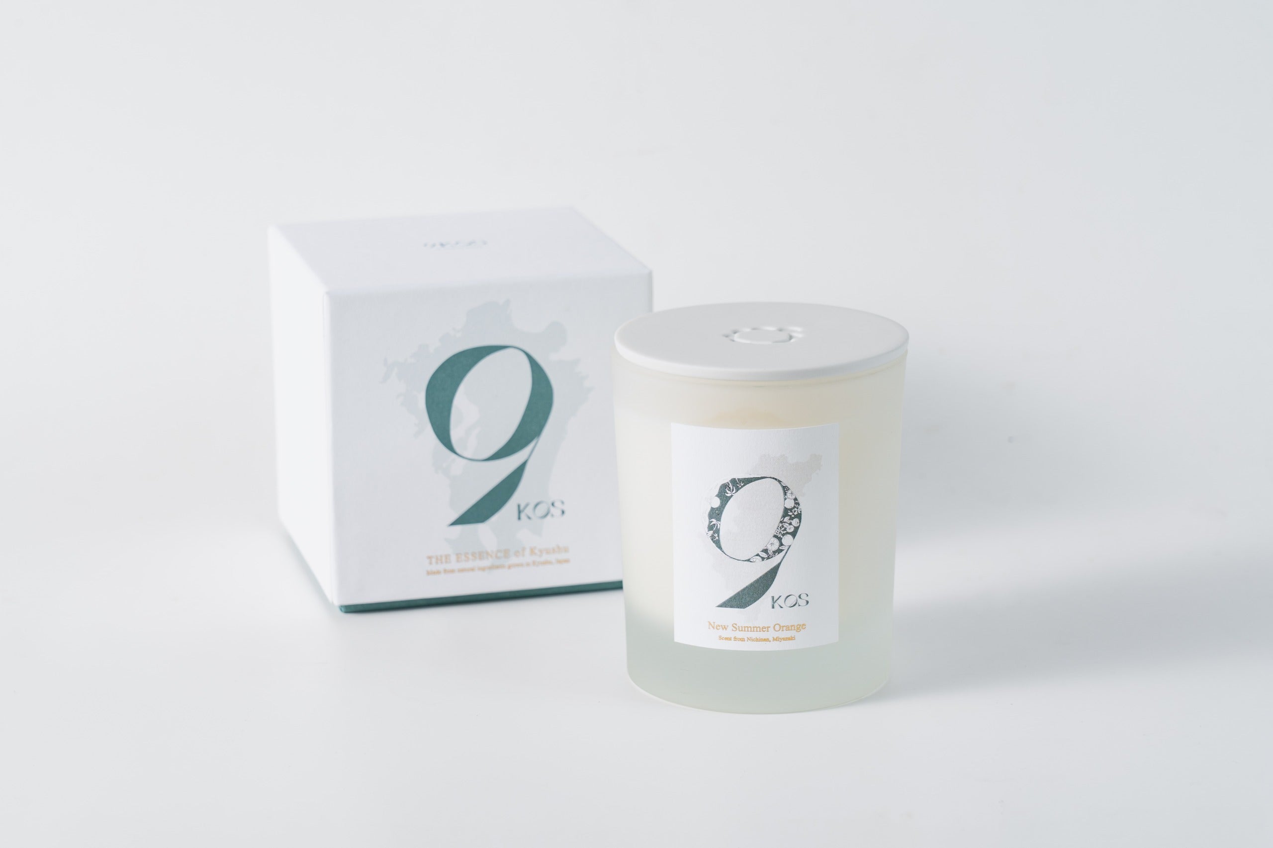 9KOS Candle | New Summer Orange from Nichinan, Miyazaki