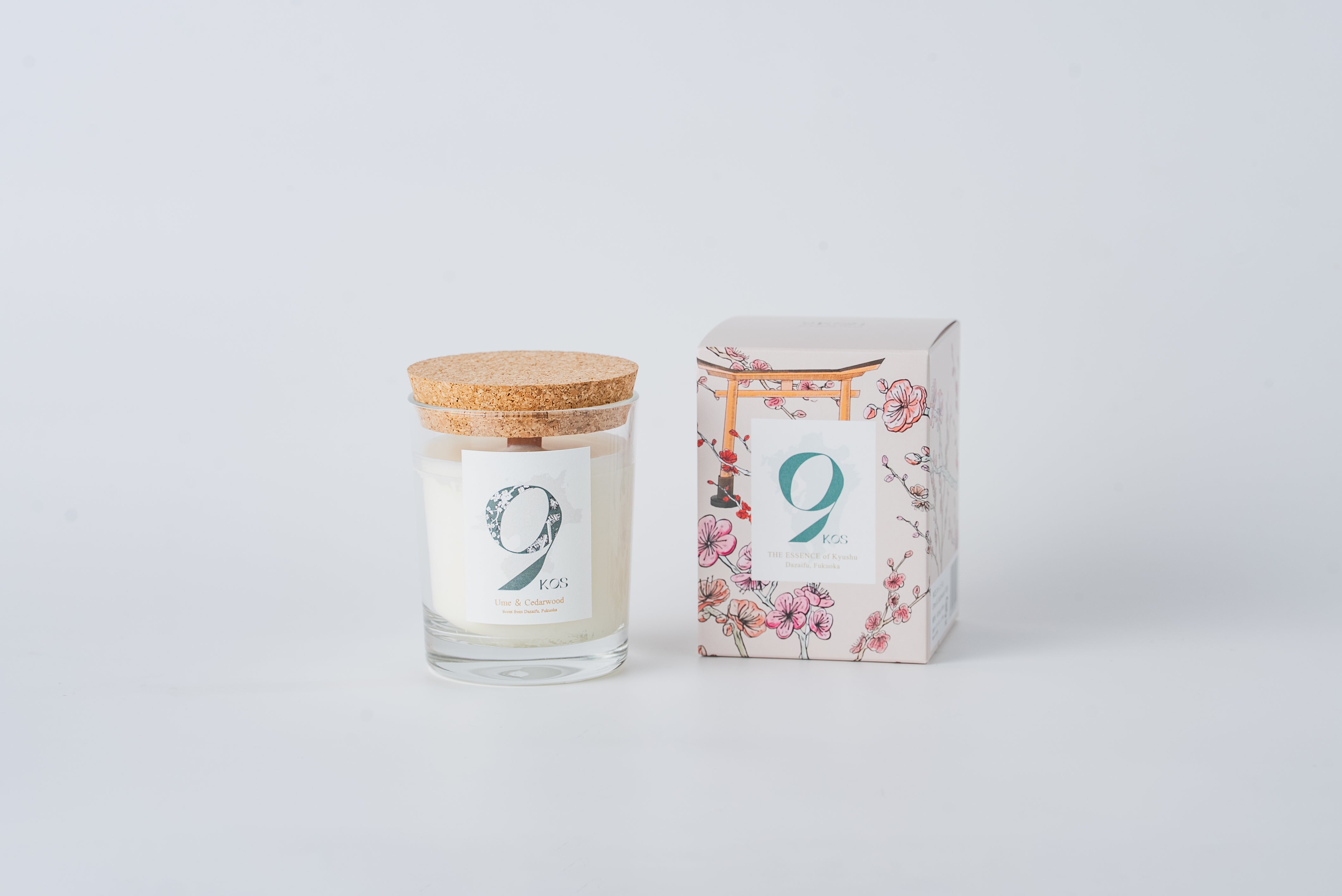 9KOS Candle | Ume & Cedarwood from Dazaifu, Fukuoka – KOSelig JAPAN