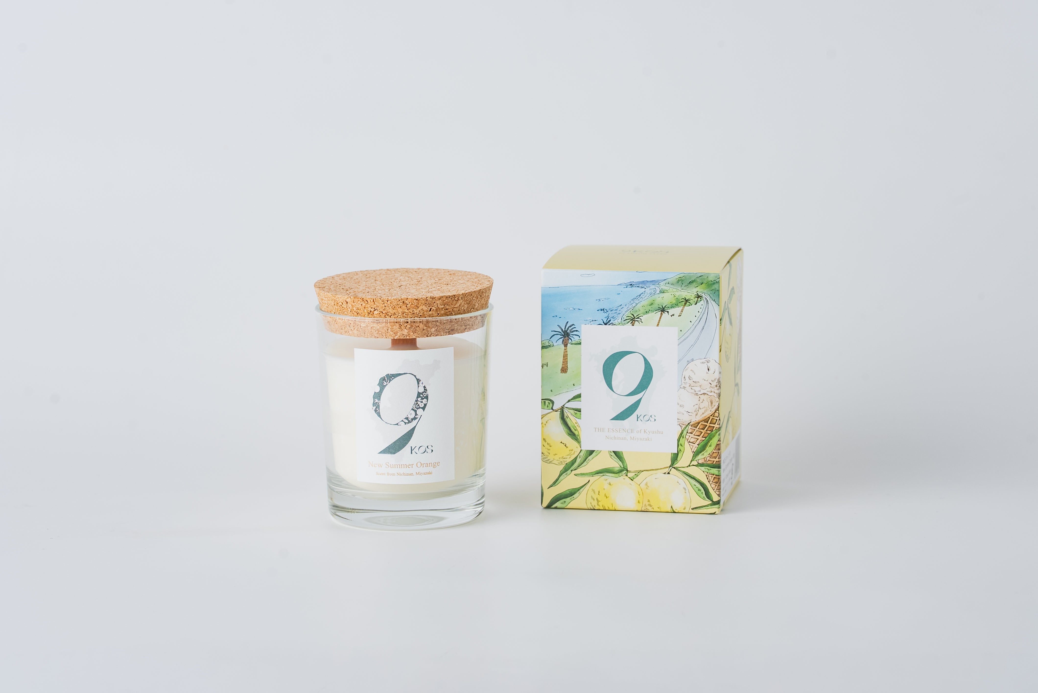 9KOS Candle | New Summer Orange from Nichinan, Miyazaki – KOSelig
