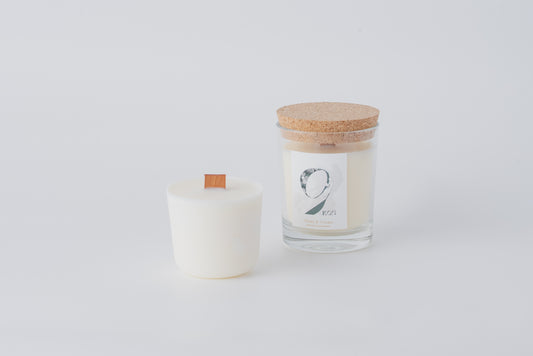 9KOS Okawali Candle | Hinoki & Volcano from Aso, Kumamoto