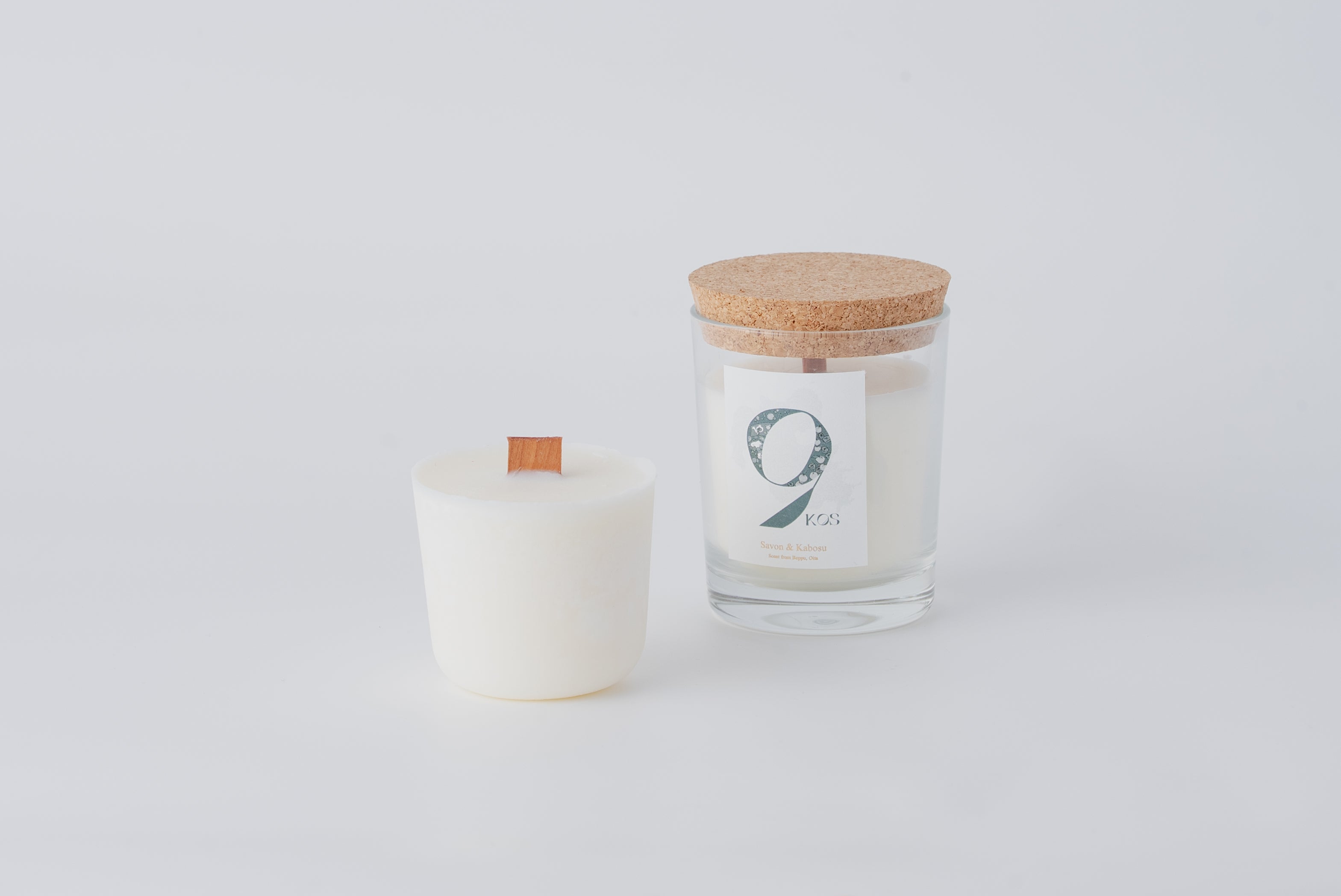 9KOS Okawali Candle | Savon & Kabosu from Beppu, Oita – KOSelig JAPAN