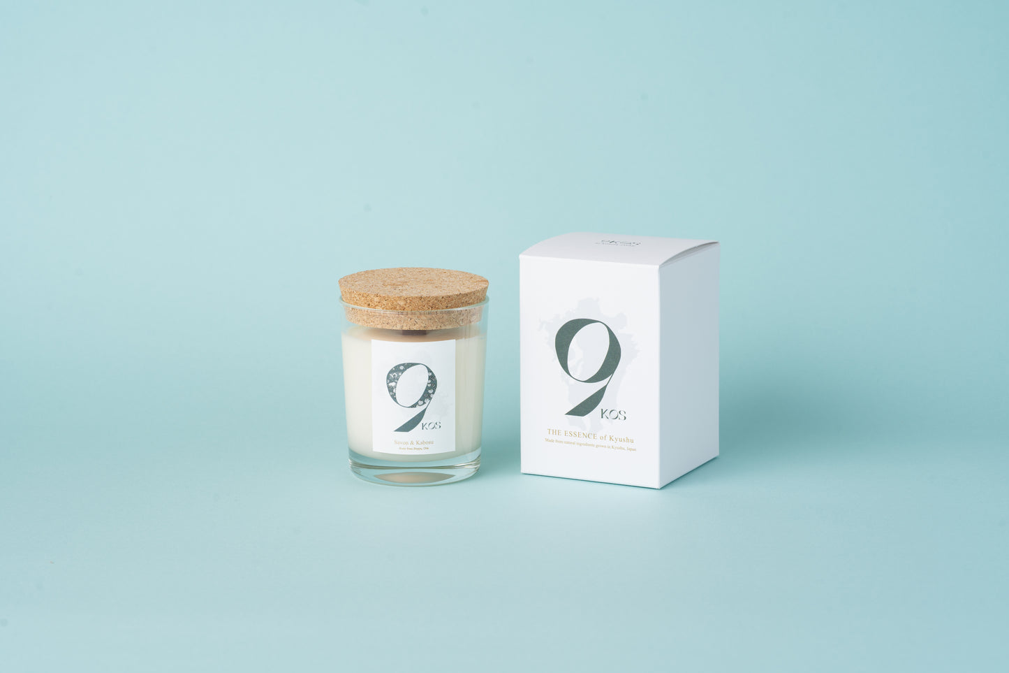 9KOS Candle | Savon & Kabosu from Beppu, Oita