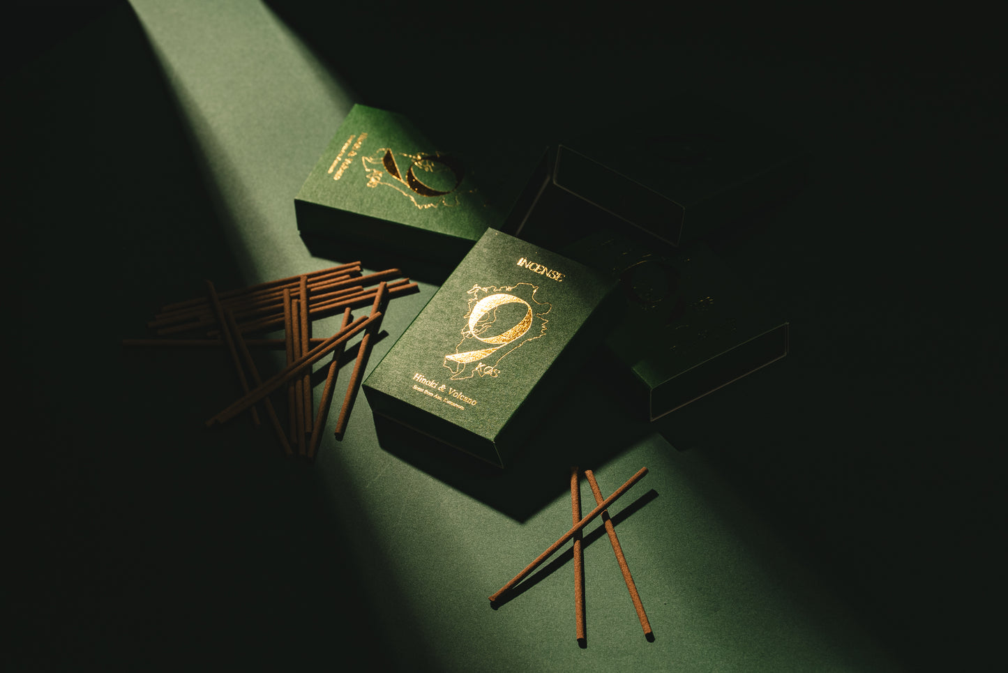 9KOS Incense | Hinoki & Volcano from Aso, Kumamoto