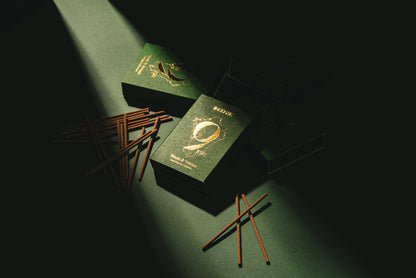9KOS Incense | Hinoki & Volcano from Aso, Kumamoto