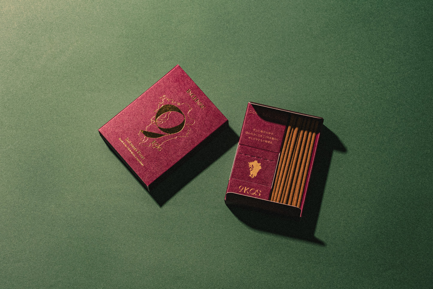 9KOS Incense | Satsuma Rose from Sakurajima, Kagoshima