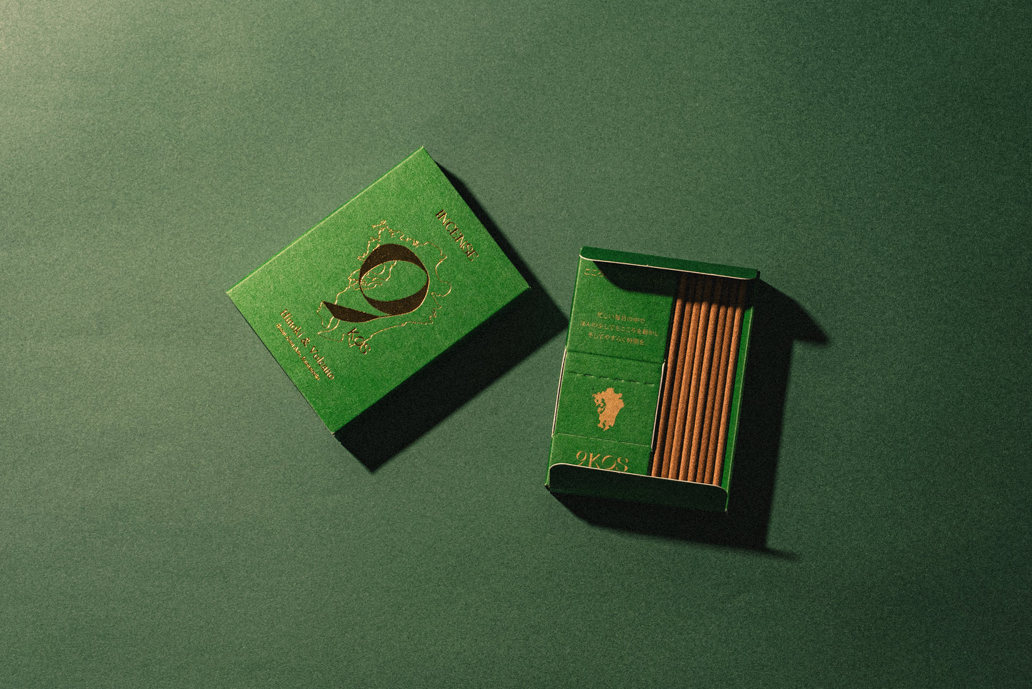 9KOS Incense | Hinoki & Volcano from Aso, Kumamoto