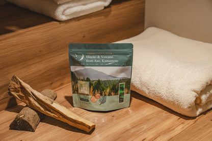 9KOS Bath Powder Hinoki & Volcano 400g