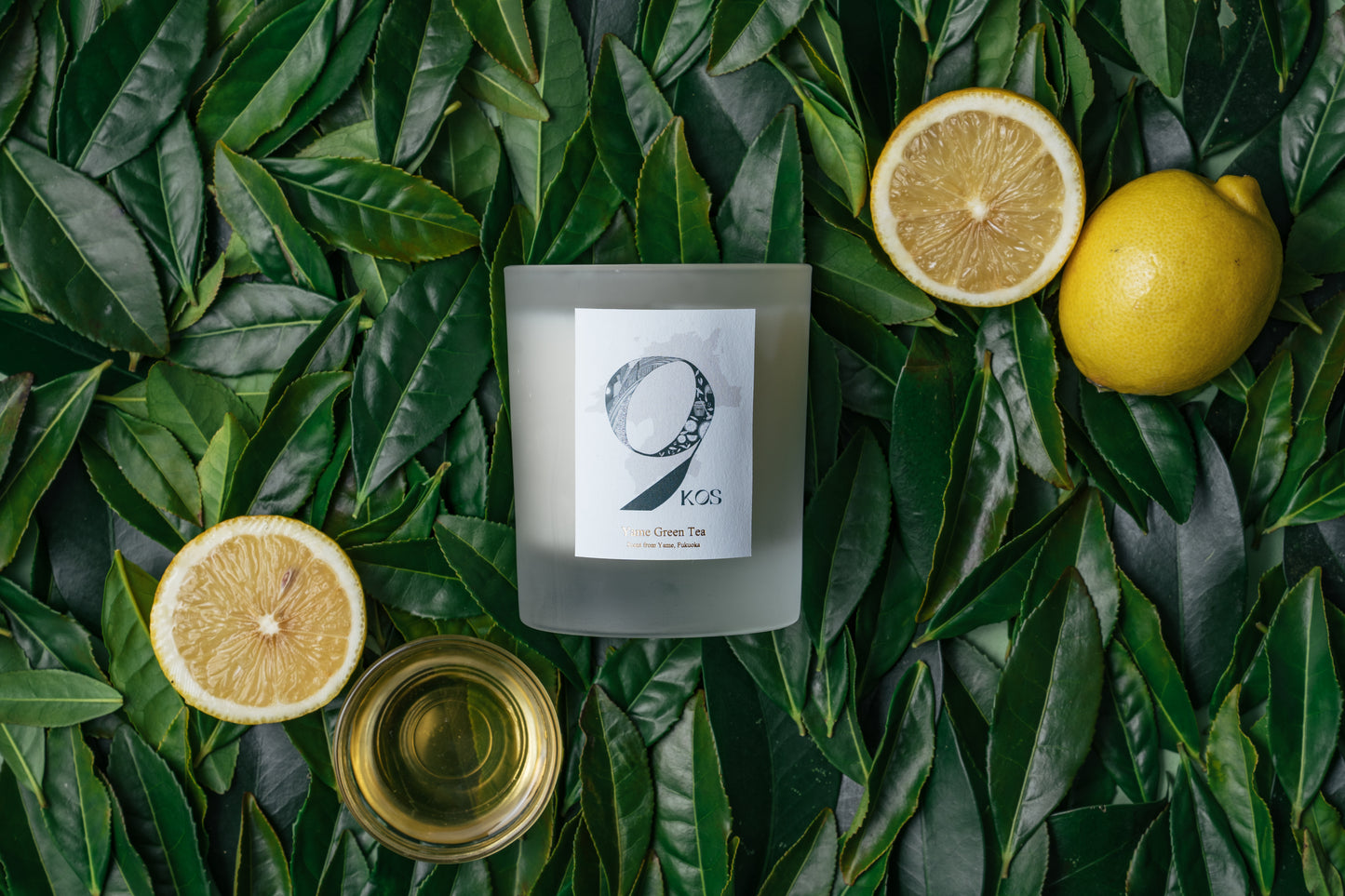 9KOS Okawali Candle | Yame Green Tea from Yame, Fukuoka