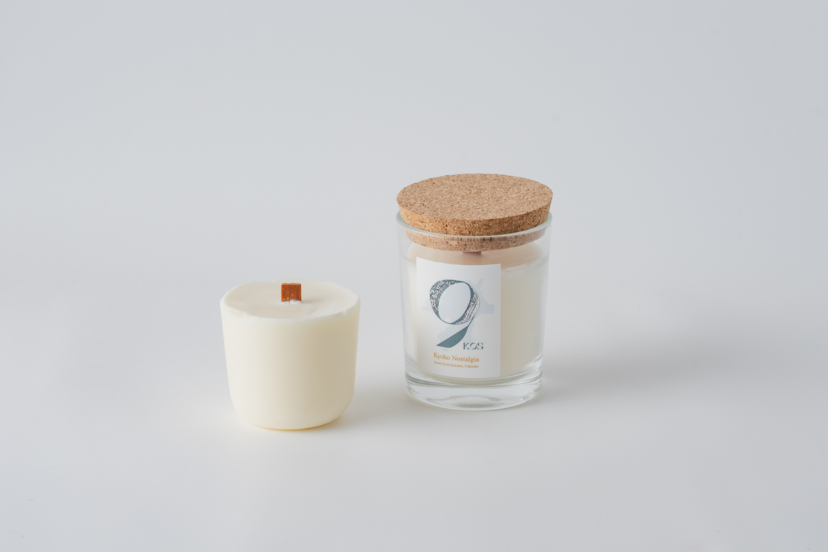 9KOS Okawali Candle | Kyoho Nostalgia from Kurume, Fukuoka
