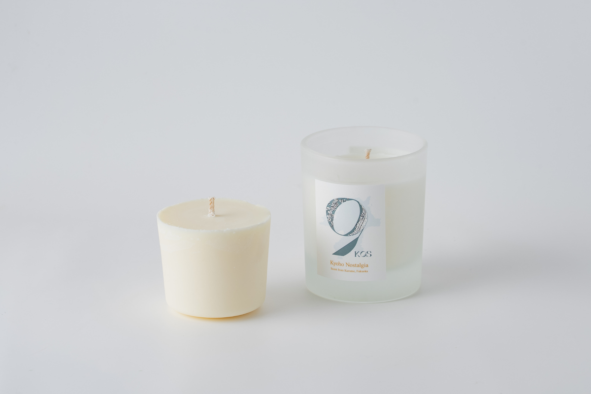9KOS Okawali Candle | Kyoho Nostalgia from Kurume, Fukuoka