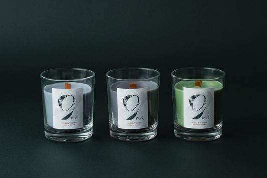 【父の日限定キャンドル】9KOS Candle | Hinoki & Volcano from Aso, Kumamoto