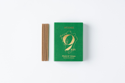 9KOS Incense | Hinoki & Volcano from Aso, Kumamoto